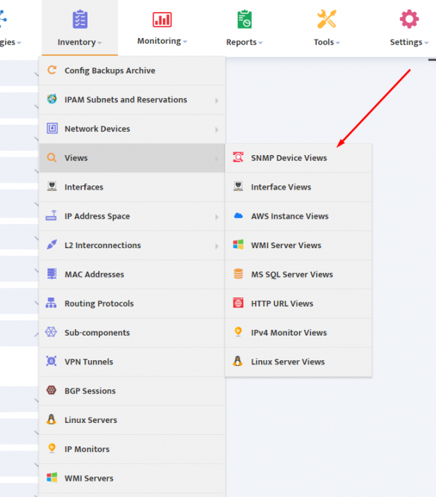 Device View Auto Population Rules - Network Monitoring Tools