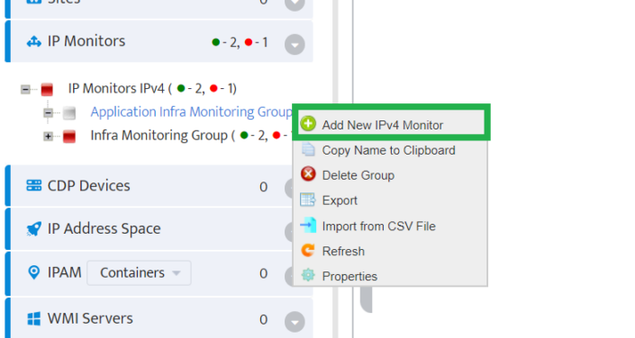 How to Add and Configure IP Monitors - Network Monitoring Tools