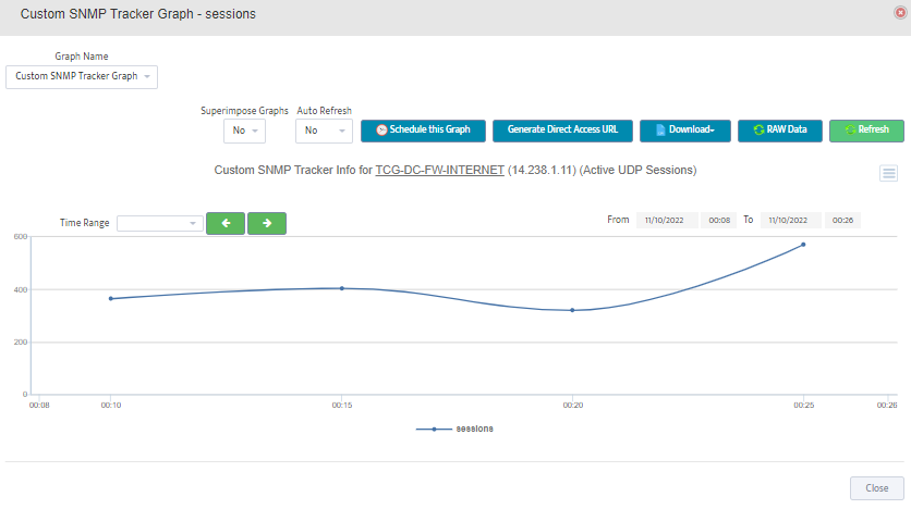 Graphical user interface, chart, line chart Description automatically generated