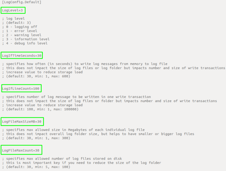 How to Control Logging in Nectus via .ini Files - Network Monitoring Tools